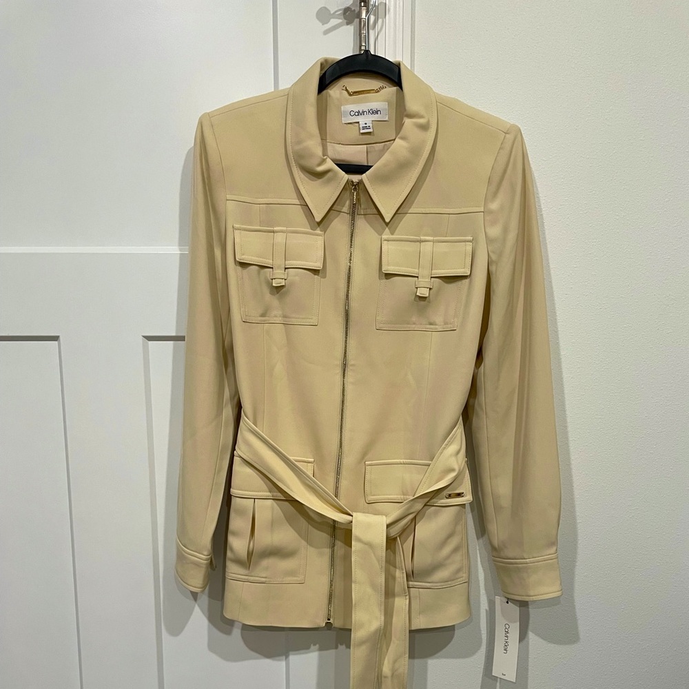 Calvin Klein Trench Coat Size 12
